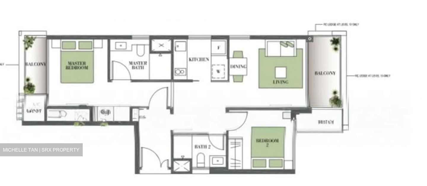Botanique At Bartley (D19), Condominium #560610861